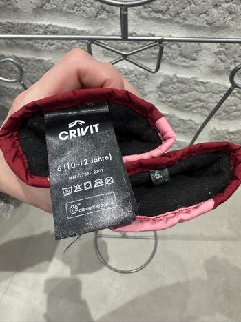 Gant de ski fille 6 ans crivit