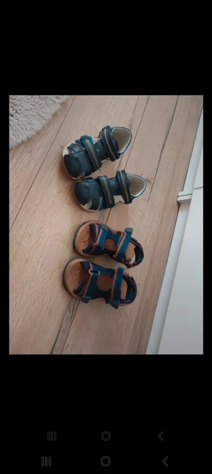 Lot sandales garçon Verbaudet