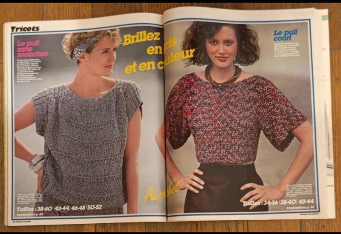 Ancien magazine Femme actuelle 1985 N°41 vintage - photo numéro 9