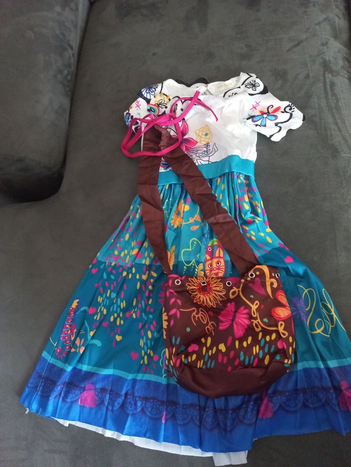 Robe déguisement encanto 3/4 ans