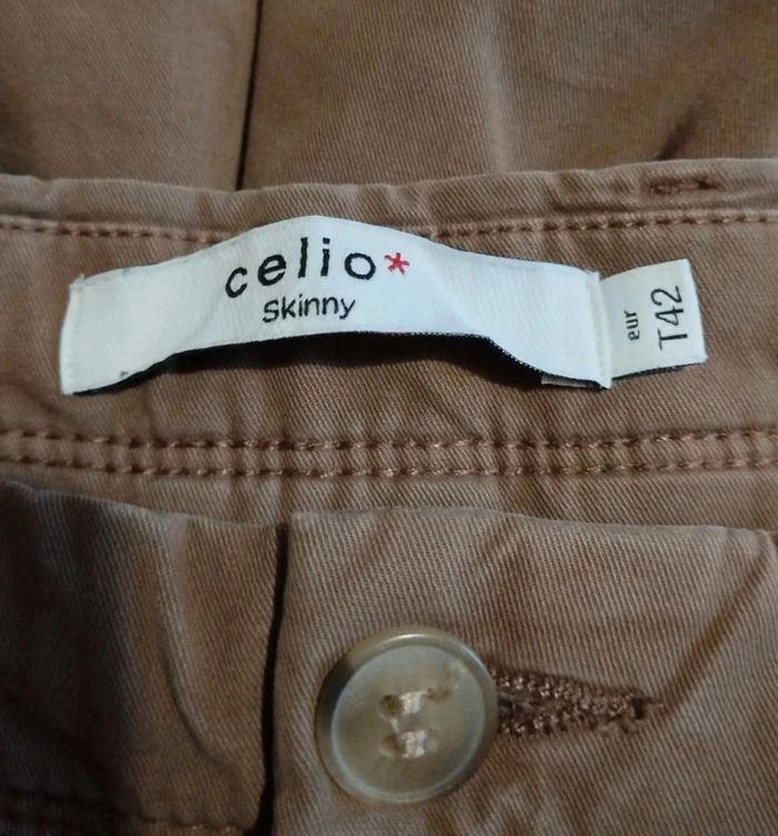 🌟 Pantalon Skinny Bi-Stetch Celio Taille 42🌟 - photo numéro 3