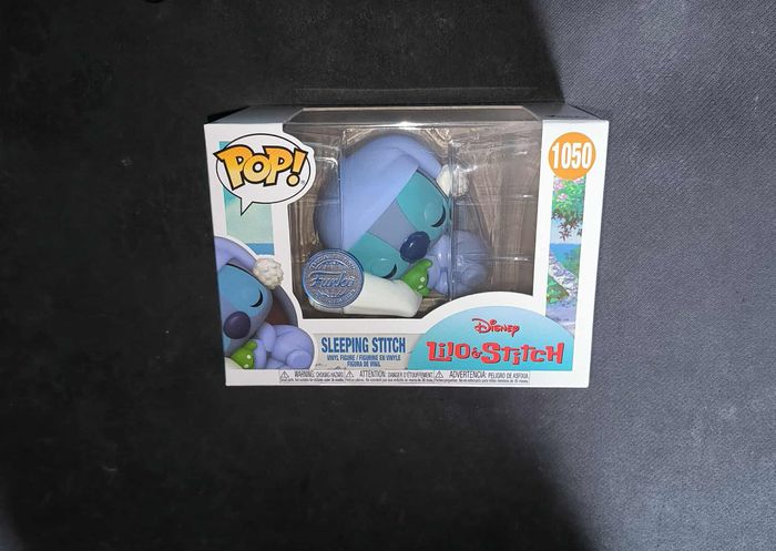 Figurine Funko Pop / Sleeping Stitch 1050 / Disney / Funko Spécial édition