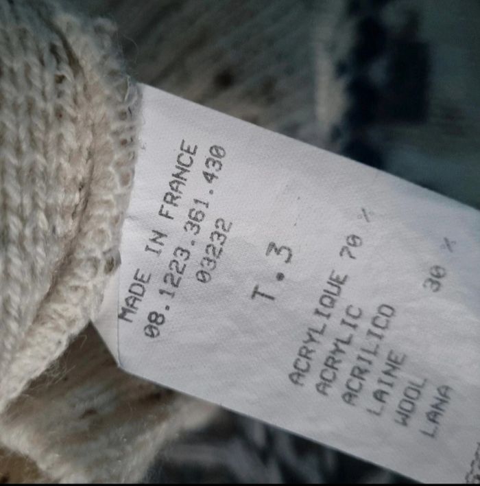 Pull d'hiver taille 3 mixte - photo numéro 6