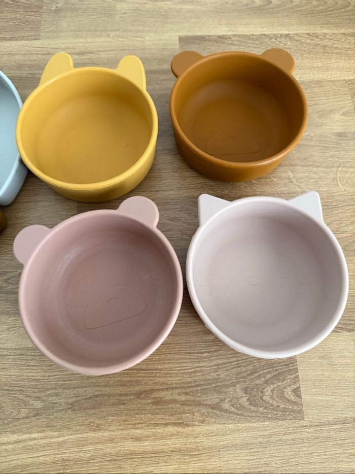 LOT Vaiselle bols silicone Liewood - photo numéro 2