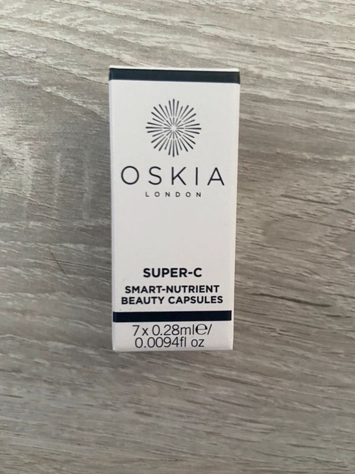 Oskia super c capsule sérum vitamine c