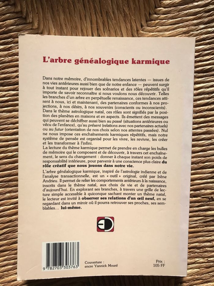 L arbre généalogique karmique irene andrieu - photo numéro 2
