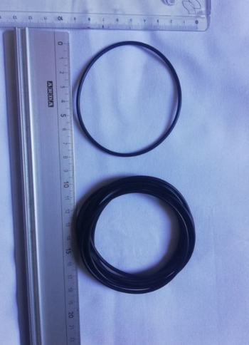 Bague torique de scellage en caoutchouc