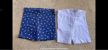 Lot de deux shorts tex baby