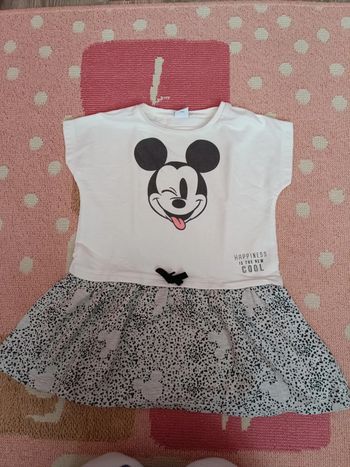 Robe Disney Mickey taille 3/4 ans