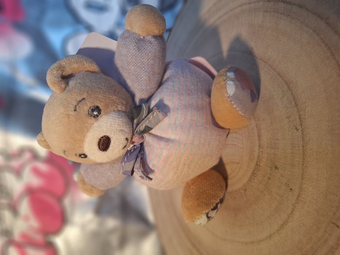 Doudou ourson bébé peluche attache poussette marque Kaloo neuf jamais utilisé - photo numéro 6