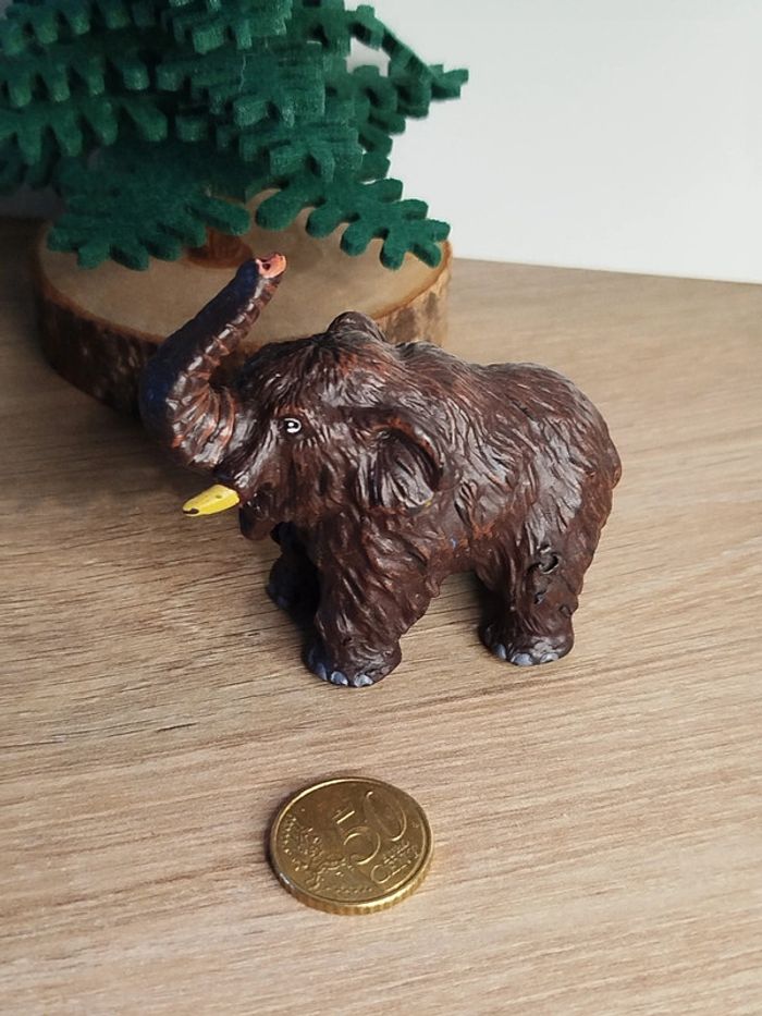 SAFARI figurine jeune mammouth animal préhistorique - photo numéro 5
