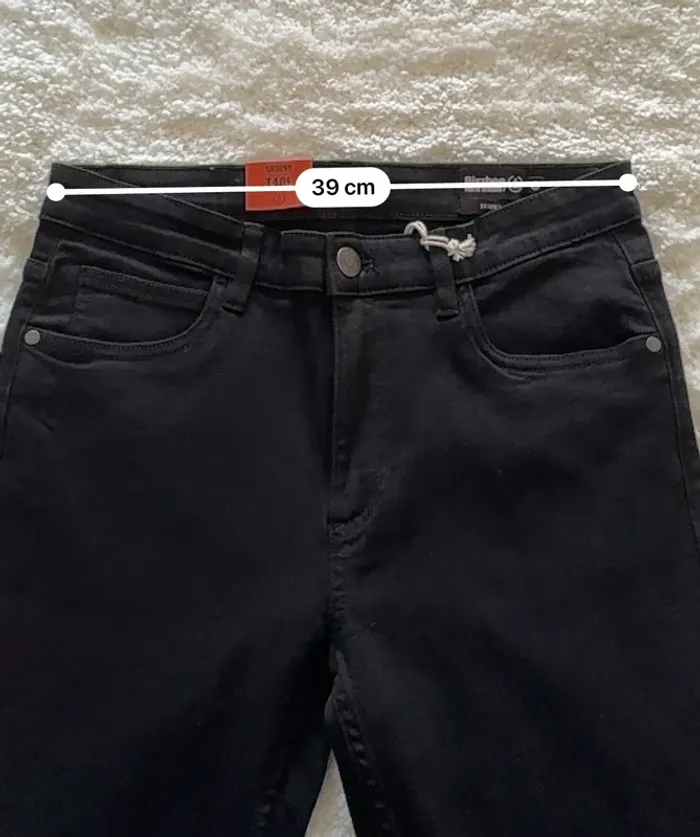Jean Skinny BZB Homme - Noir Basique - Taille 40 / M - Neuf avec Étiquette - Valeur 15€ - photo numéro 9