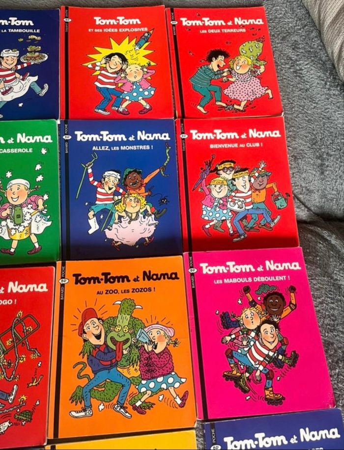 Lot livres Tom Tom et nana - photo numéro 2