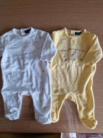 Lot de 2 pyjamas le phare de la baleine mixte