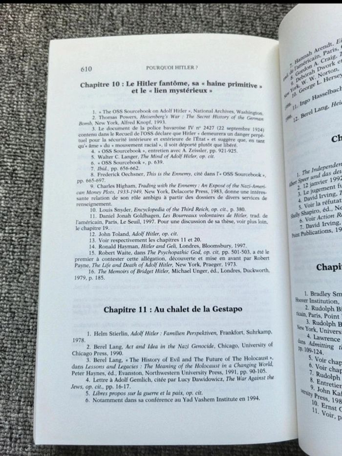 Pourquoi Hitler ? Ron Rosenbaum – Enquête Historique – Origine du Mal – JC Lattès – Broché - photo numéro 14