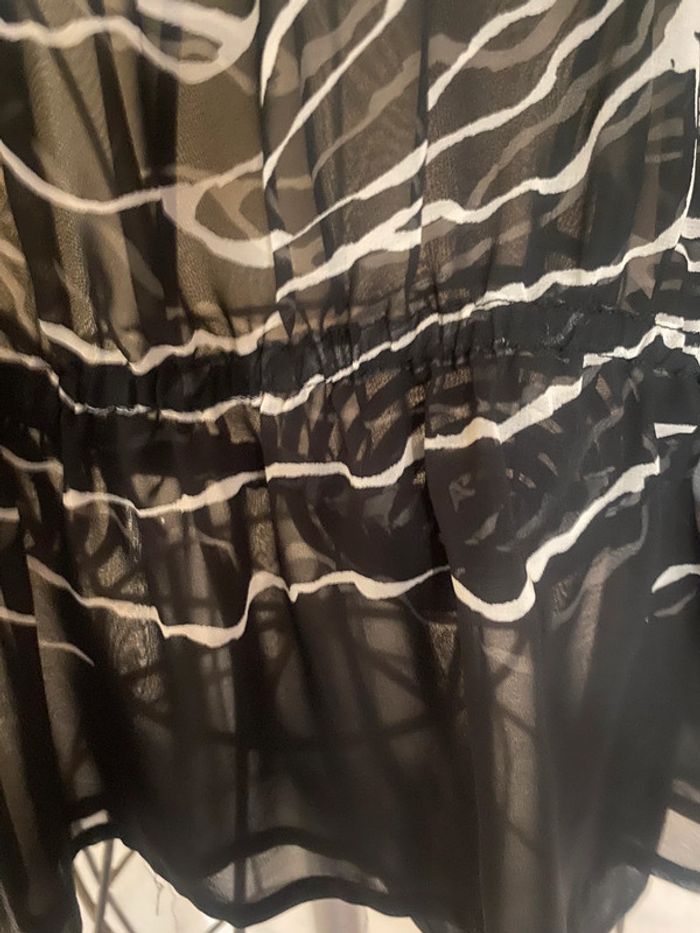 Haut léger semi transparent motif zébré Christine Laure - photo numéro 4