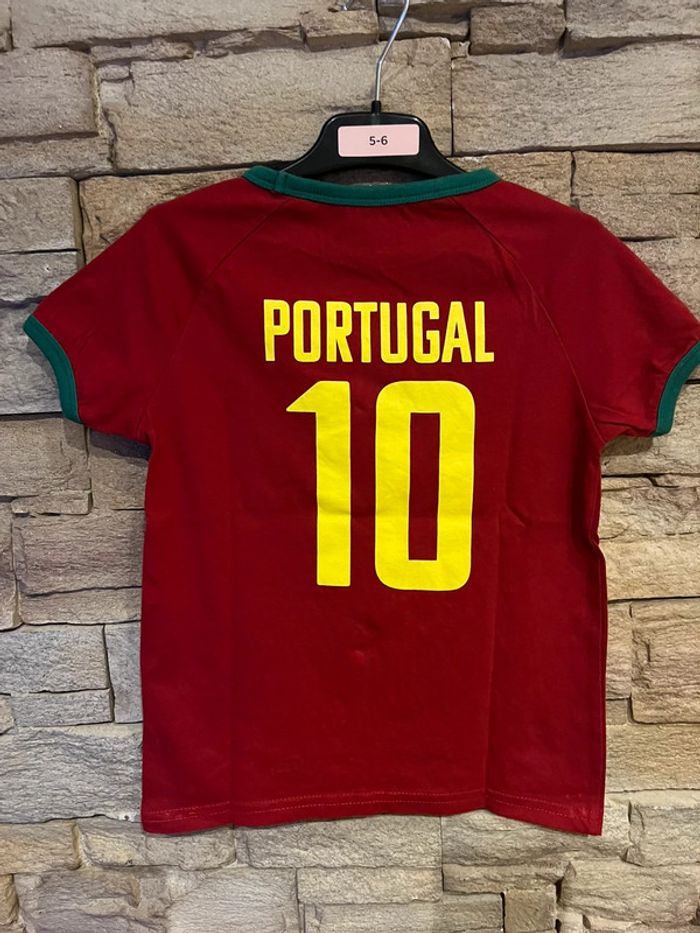 T-shirt Portugal mixte comme neuf 5 ans Kiabi - photo numéro 3