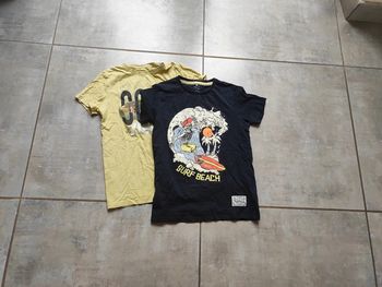 Lot de 2 t-shirts garçon.