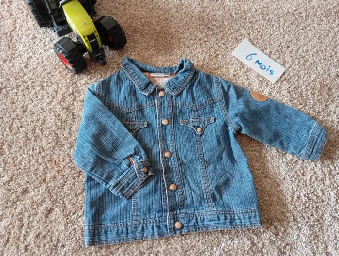 Veste en jean 6 mois