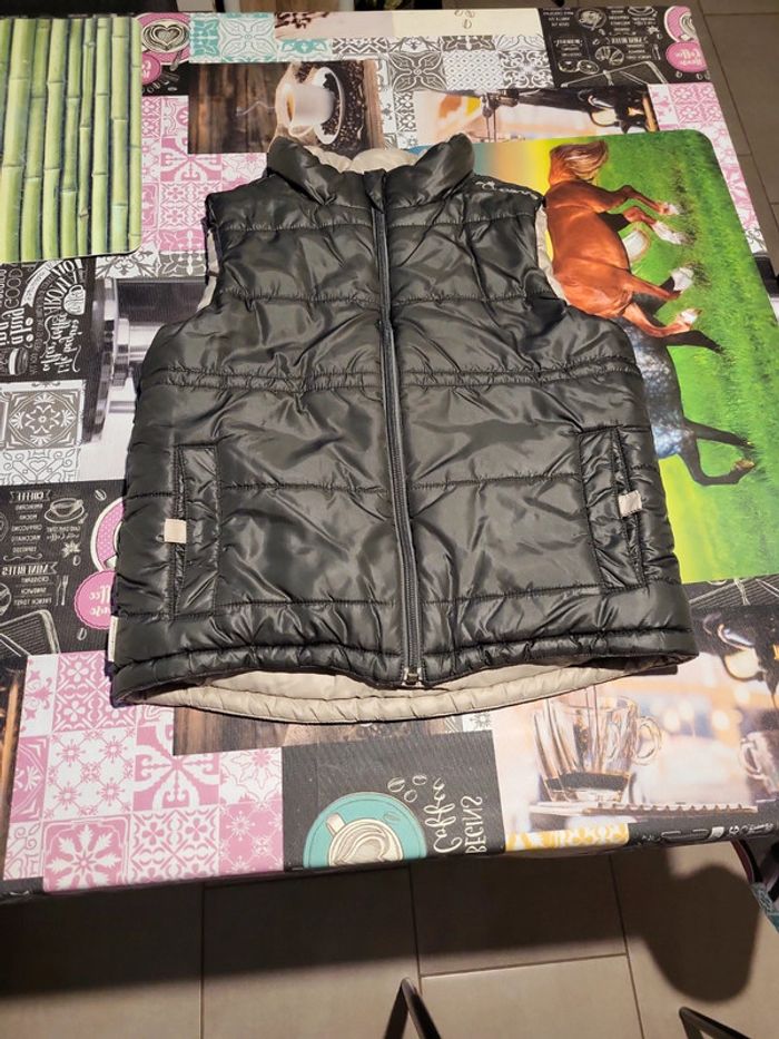 Veste d'équitation sans manches  8 ans