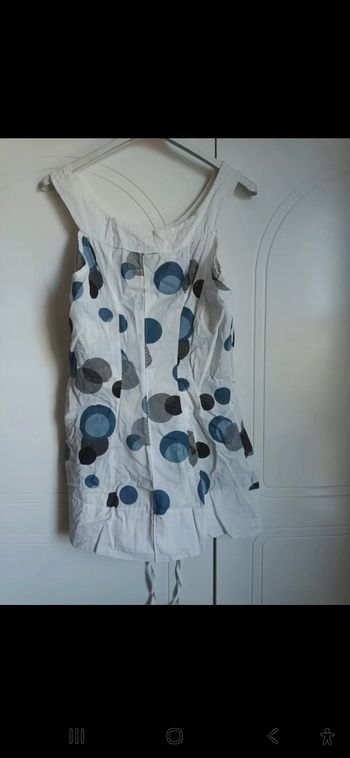 Blouse débardeur cintrée