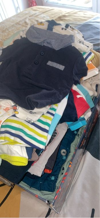 Gros lot de vêtements petit garçon été  + 1 paire de Nike 