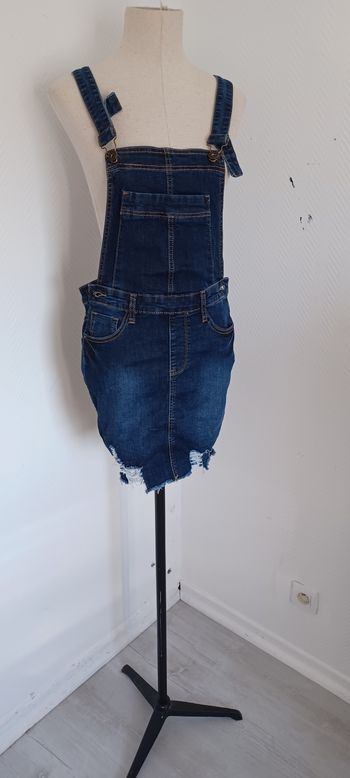 Très jolie robe jeans femme T M
