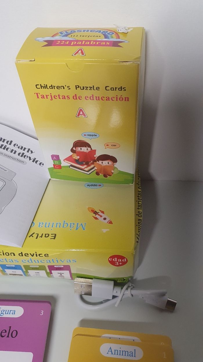 Dispositif parlant Anglais/ Espagnol + 224 cartes - photo numéro 5