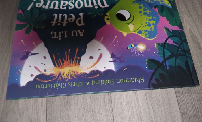 lot 2 livres au lit petit(e) licorne / dinosaure - photo numéro 10