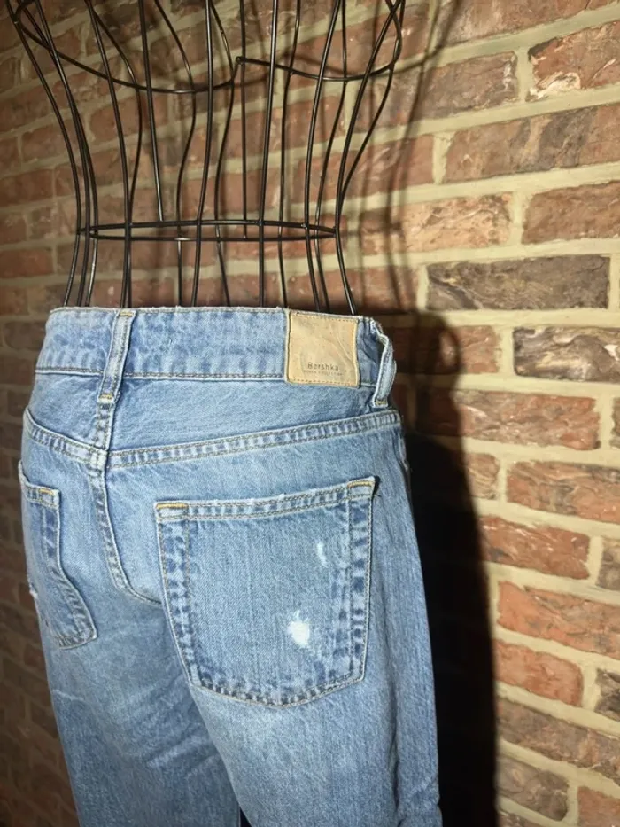 Jeans slim boyfriends Bershka Taille XS / 34 - photo numéro 12