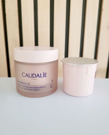 🌼 Caudalie resveratrol lift lot crème cachemire + recharge