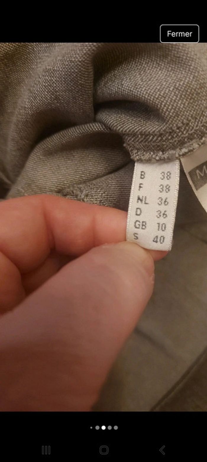 Veste en Jeans noir chiné Mayerline be/fr 38 - photo numéro 15