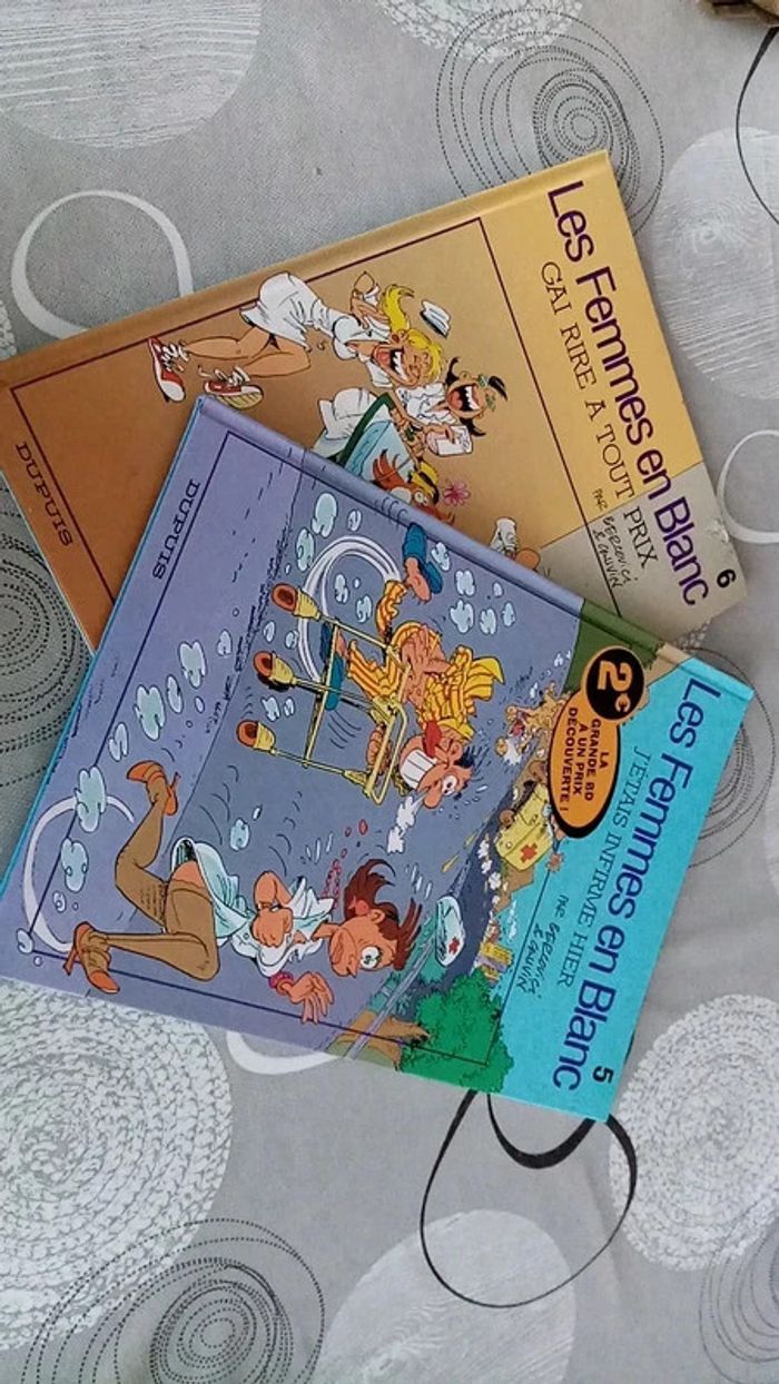 Lot de 2 BD Les Femmes en Blanc