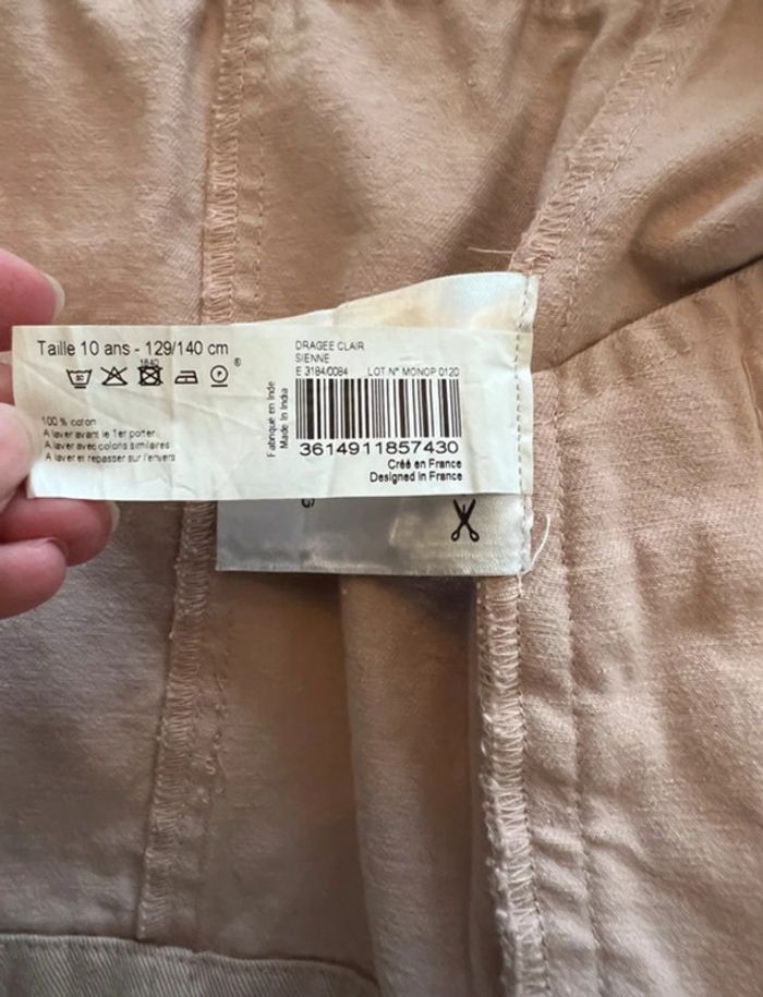 Veste trench rose sable et broderie neuve 10 ans - Monoprix Teens - photo numéro 10