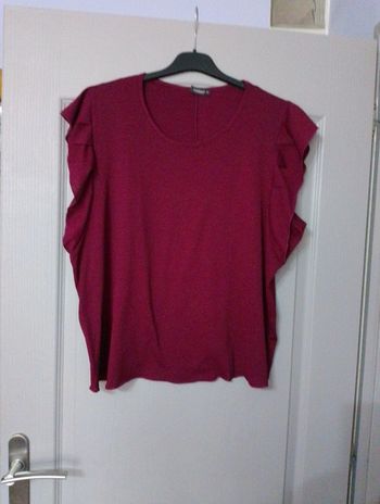 Haut bordeau taille xl