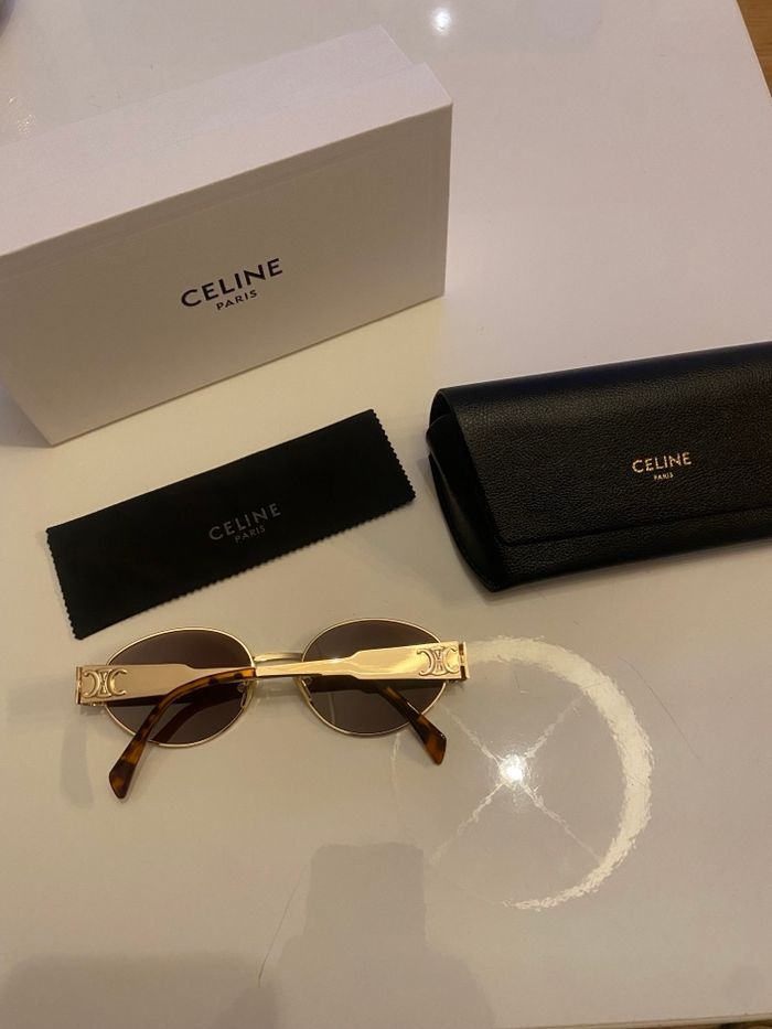 Lunettes de soleil Celine triomphe neuve avec boite d’origine - photo numéro 3