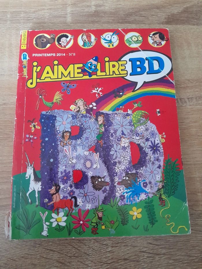 J'aime lire BD
