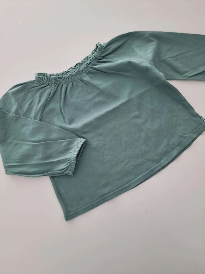 T-shirt ML vert Obaïbi 23 mois - photo numéro 2
