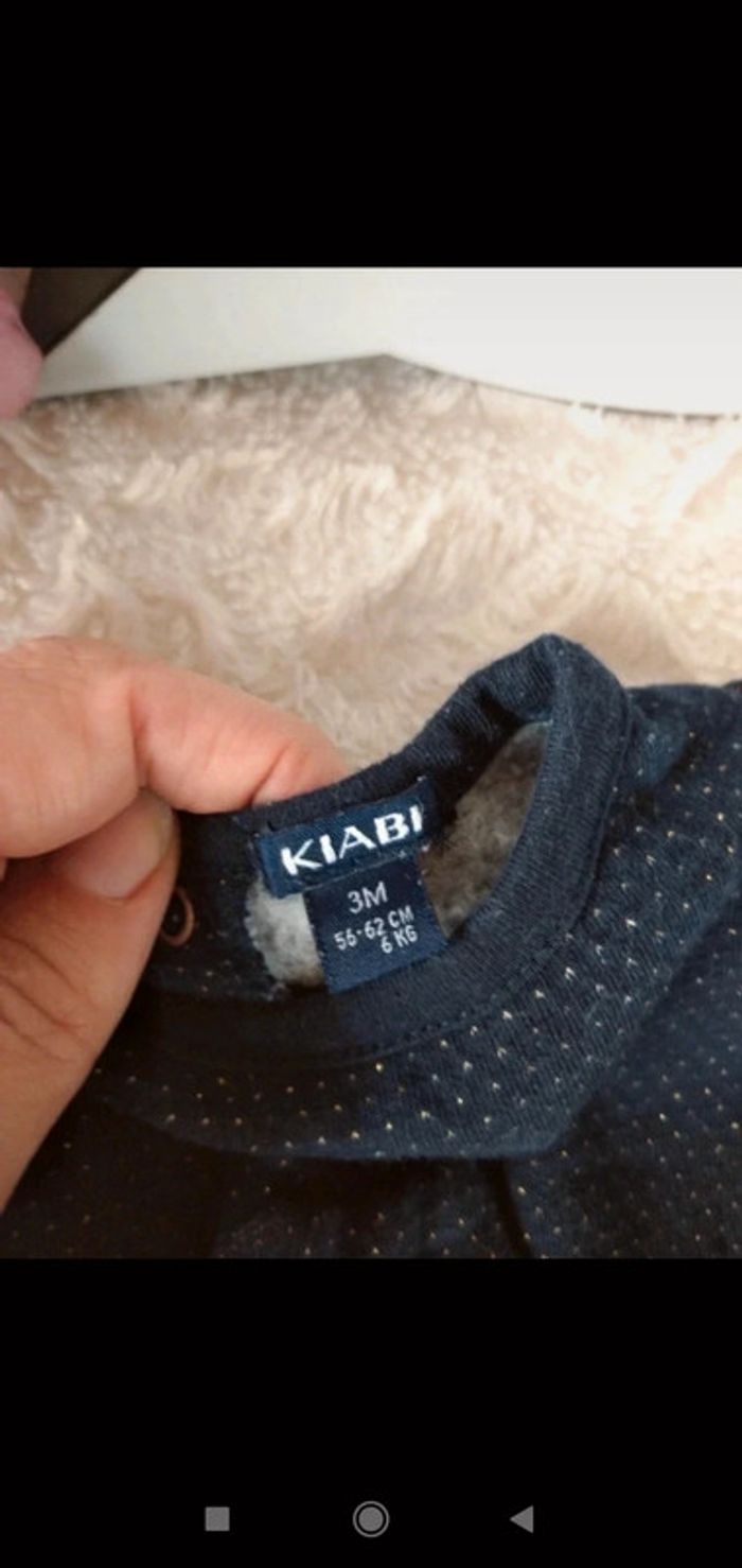 Robe manches longues Fille 3 mois Chat Kiabi - photo numéro 7