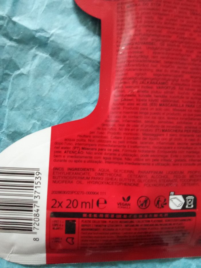 Masque de pieds - photo numéro 3