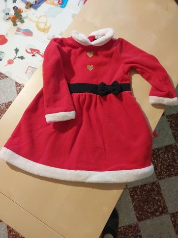 Robe noel et pyjama 12 mois