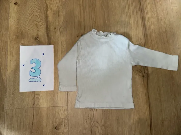 Tee shirt manches longues 3 mois