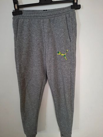 Bas de survêtement gris garçon Puma