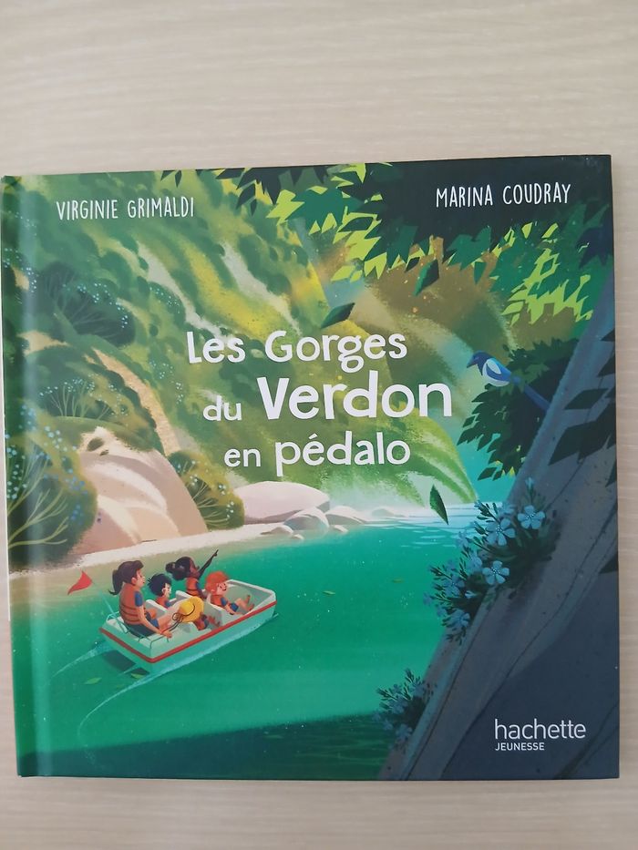 Livre d histoire pour enfants les gorges du verdon en pedalo - photo numéro 3