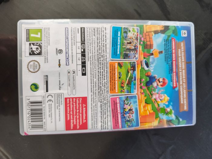 Jeux Nintendo Switch Mario+Lapin Cretins Kingdom Battle - photo numéro 2