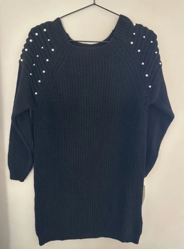 👗Robe pull- perle -taille 38 - neuf avec étiquette -new collection