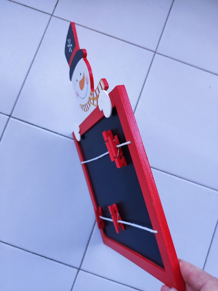 Cadre Bonhomme de neige pour p/photos - photo numéro 2