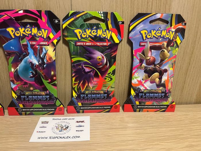 Pokémon art set ME02 blister flammes fantasmagoriques fr - photo numéro 2