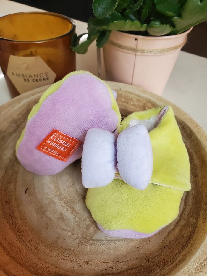 Lot 3 paires chaussons nouveau né - photo numéro 4