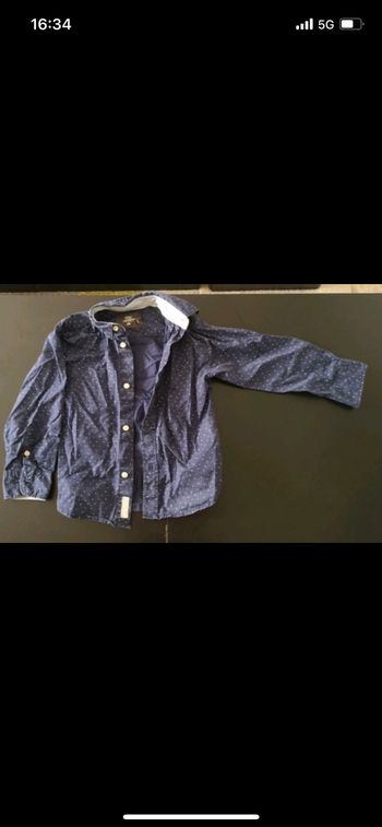 Chemise manches longues